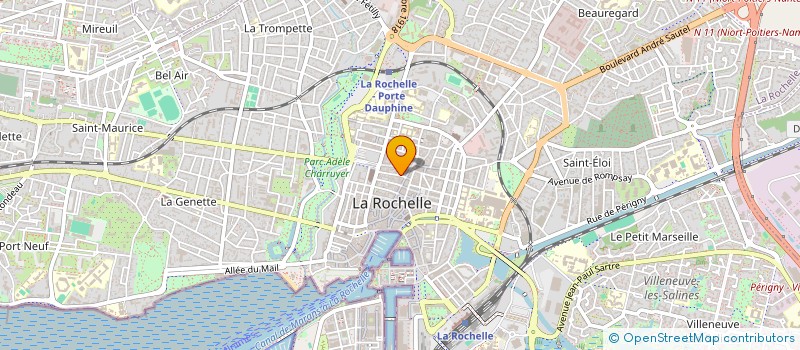 localisation de l'entreprise MONSIEUR PATRICK GASNIER à LA ROCHELLE