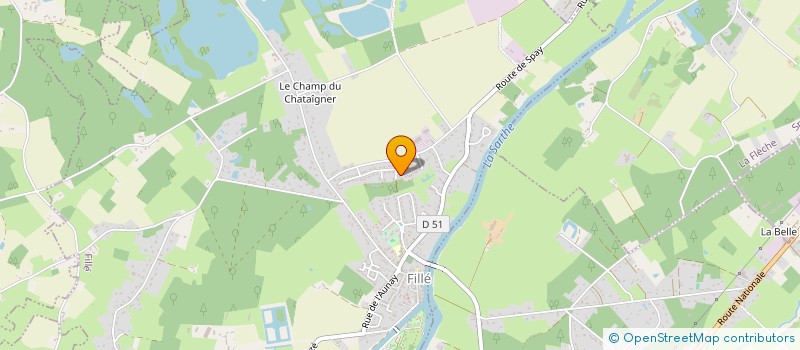 localisation de l'entreprise MONSIEUR PATRICK GASNIER  FILLE