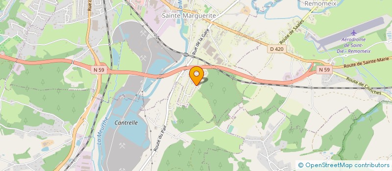 localisation de l'entreprise MONSIEUR PATRICK GASS  SAINTE-MARGUERITE