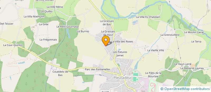 localisation de l'entreprise MONSIEUR PATRICK GASSMANN  PLEUCADEUC