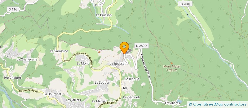 localisation de l'entreprise MONSIEUR PATRICK GAUCHE  REVEL