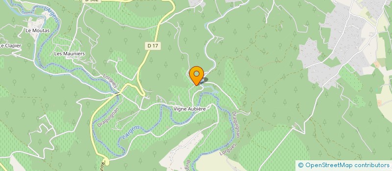 localisation de l'entreprise MONSIEUR PATRICK GAUDEFROY  LORGUES