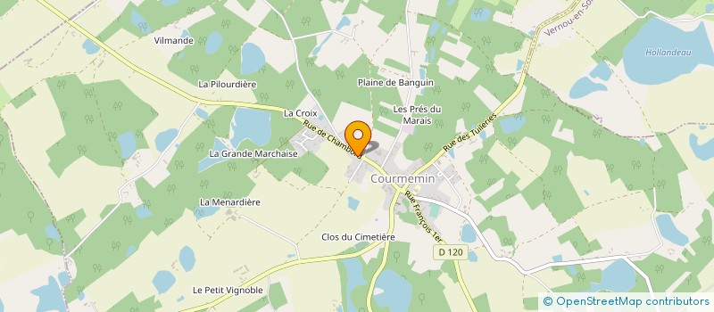 localisation de l'entreprise MONSIEUR PATRICK GAUGRY  MUR DE SOLOGNE