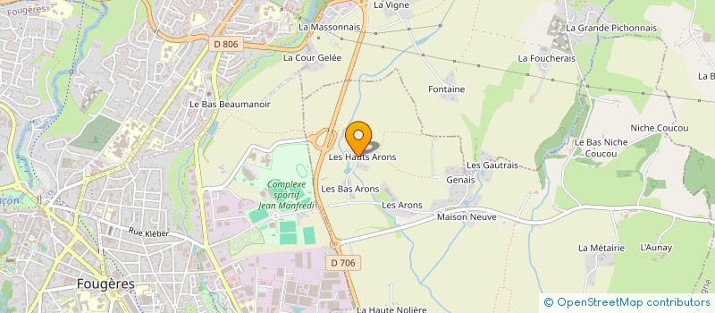 localisation de l'entreprise MONSIEUR PATRICK GAULIER  BEAUCE