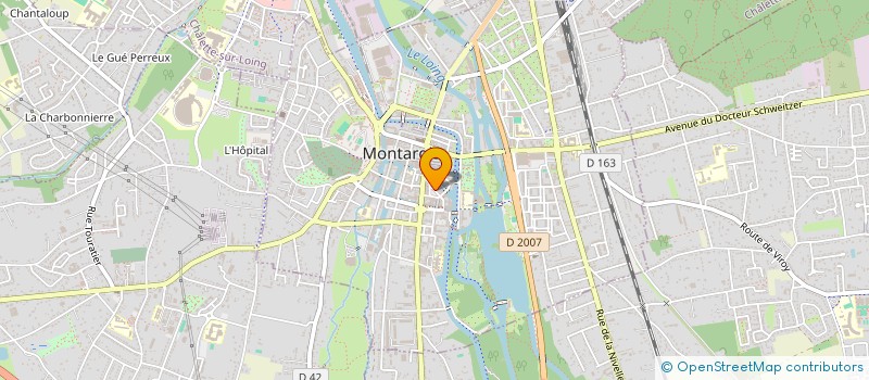 localisation de l'entreprise MONSIEUR PATRICK GAUROY à MONTARGIS
