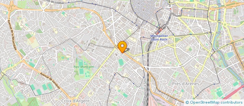 localisation de l'entreprise MONSIEUR PATRICK GAUSSEN à MONTPELLIER