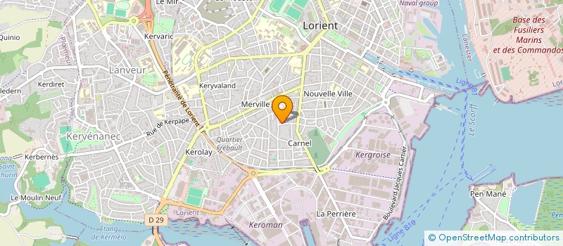 localisation de l'entreprise MONSIEUR PATRICK GAUTHIER  PRIZIAC