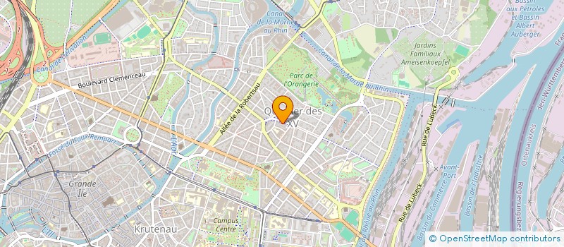 localisation de l'entreprise MONSIEUR PATRICK GAUTHIER-LAFAYE à STRASBOURG