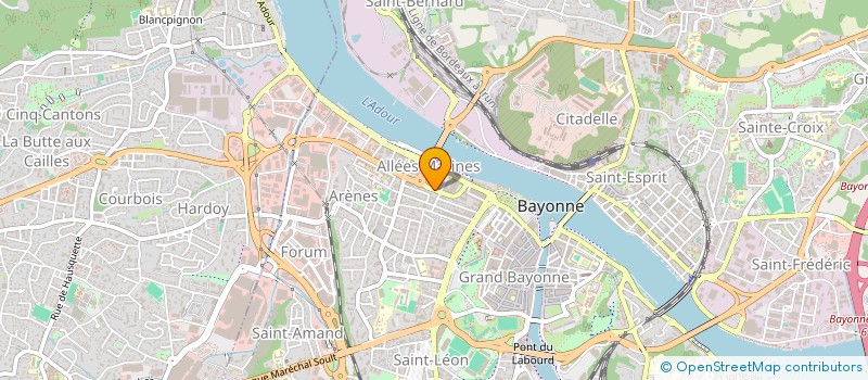 localisation de l'entreprise MONSIEUR PATRICK GAUTIER à BAYONNE