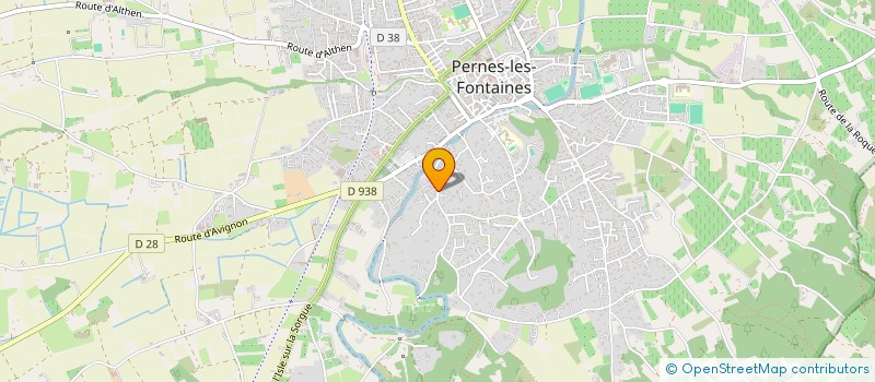 localisation de l'entreprise MONSIEUR PATRICK GAUTIER à PERNES-LES-FONTAINES