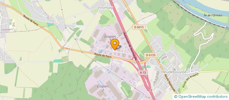 localisation de l'entreprise MONSIEUR PATRICK GAUTIER  HEUDEBOUVILLE