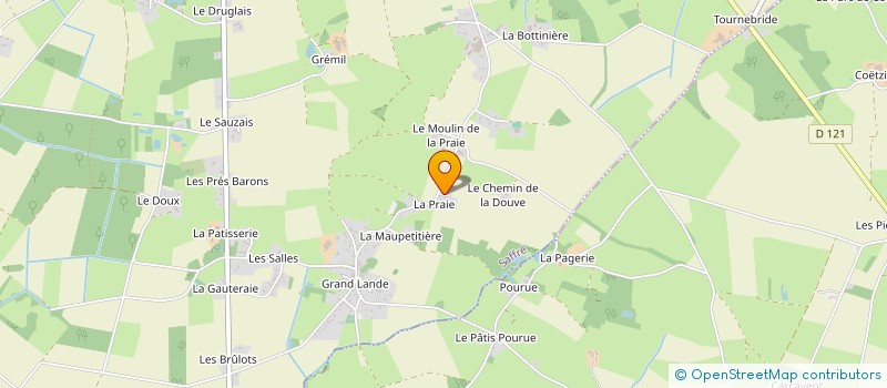 localisation de l'entreprise MONSIEUR PATRICK GAUTIER  SAFFRE