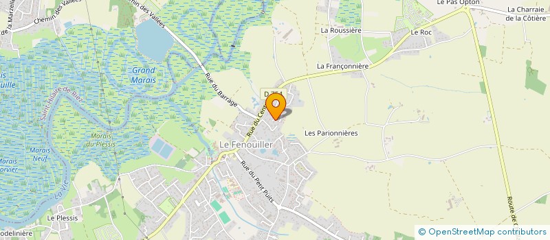 localisation de l'entreprise MONSIEUR PATRICK GAUVRIT à LE FENOUILLER