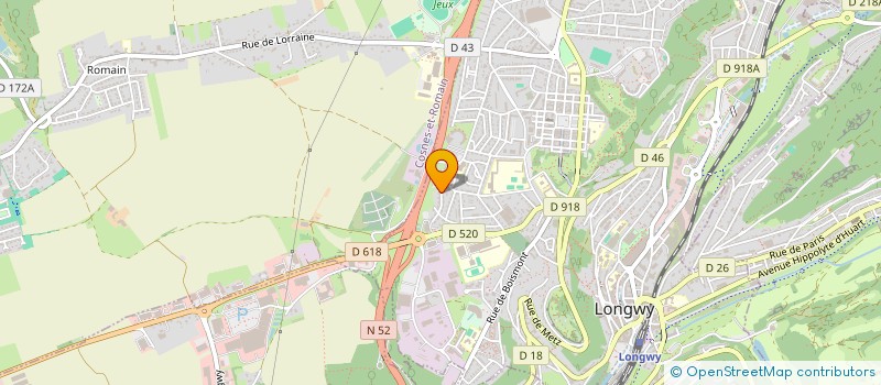 localisation de l'entreprise MONSIEUR PATRICK GAWUR à LONGWY
