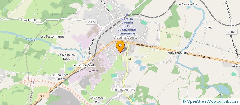 localisation de l'entreprise MONSIEUR PATRICK GAYA à TERRES-DE-HAUTE-CHARENTE