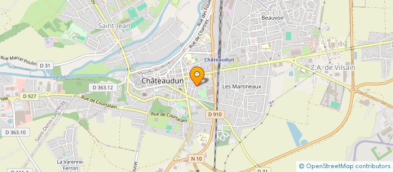 localisation de l'entreprise MONSIEUR PATRICK GENIQUE à CHATEAUDUN