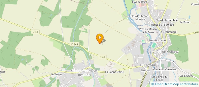 localisation de l'entreprise MONSIEUR PATRICK GENTIER à SAINTE-GENEVIEVE-DES-BOIS