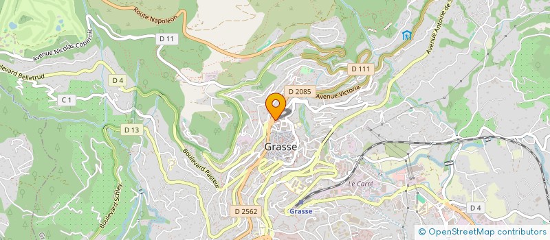 localisation de l'entreprise MONSIEUR PATRICK GEOFFROY à GRASSE