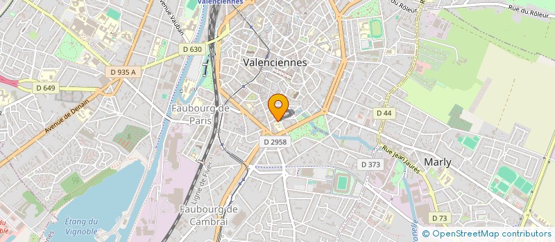 localisation de l'entreprise MONSIEUR PATRICK GERARD à VALENCIENNES