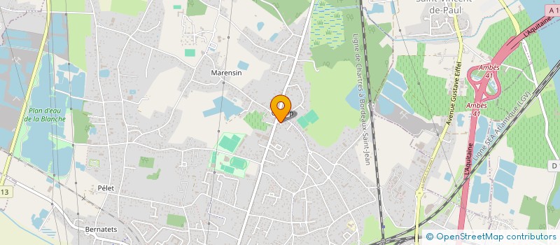 localisation de l'entreprise MONSIEUR PATRICK GERARDIN  AMBARES-ET-LAGRAVE