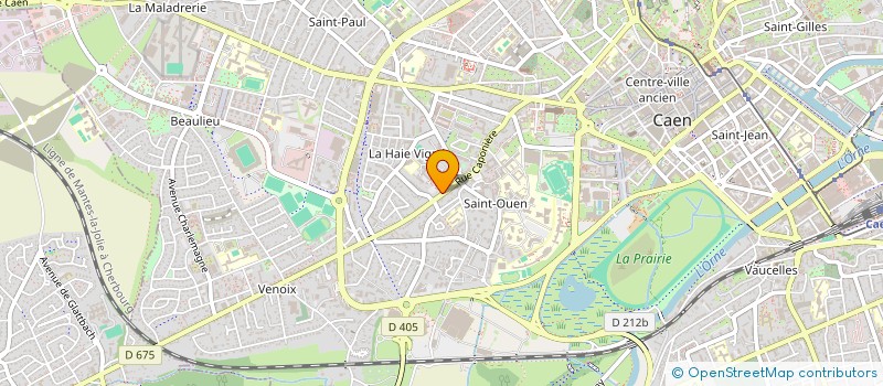 localisation de l'entreprise MONSIEUR PATRICK GERAULT à CAEN