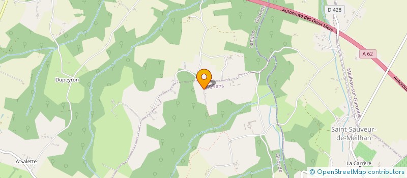 localisation de l'entreprise MONSIEUR PATRICK GERLIN  GRIGNOLS