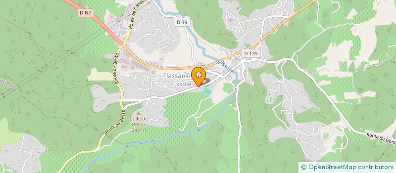 localisation de l'entreprise MONSIEUR PATRICK GERMANI  CABASSE