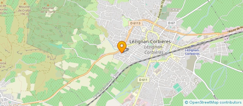 localisation de l'entreprise MONSIEUR PATRICK GERVASONI à LEZIGNAN-CORBIERES