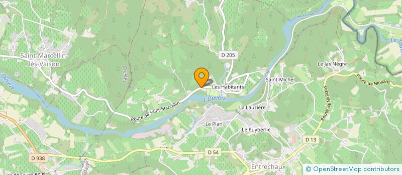 localisation de l'entreprise MONSIEUR PATRICK GEY  ENTRECHAUX