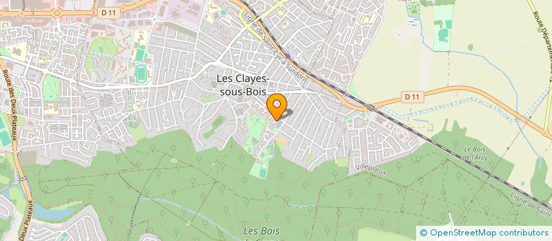 localisation de l'entreprise MONSIEUR PATRICK GHESQUIERE à LES CLAYES-SOUS-BOIS