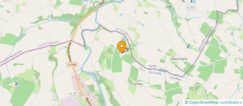 localisation de l'entreprise MONSIEUR PATRICK GIACOSA  CONDOM