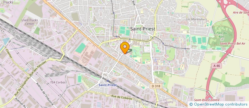 localisation de l'entreprise MONSIEUR PATRICK GIANESE  SAINT-PRIEST