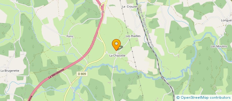 localisation de l'entreprise MONSIEUR PATRICK GIBELIN  PEYRE EN AUBRAC