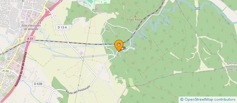 localisation de l'entreprise MONSIEUR PATRICK GILABERT  VENELLES