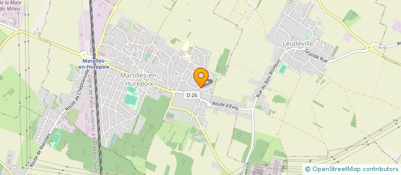 localisation de l'entreprise MONSIEUR PATRICK GILBERT POTHRON  LA JARRIE