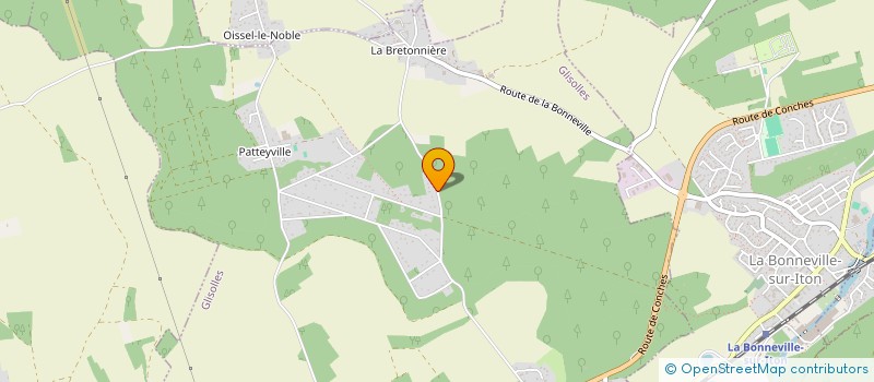 localisation de l'entreprise MONSIEUR PATRICK GILLES  GLISOLLES