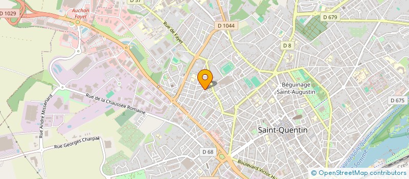 localisation de l'entreprise MONSIEUR PATRICK GILLIER à SAINT-QUENTIN