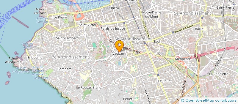 localisation de l'entreprise MONSIEUR PATRICK GIOVANNI  MARSEILLE