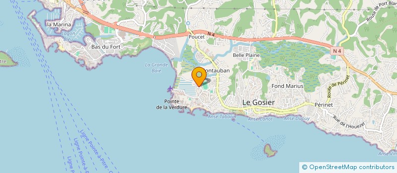 localisation de l'entreprise MONSIEUR PATRICK GIRARD à LE GOSIER