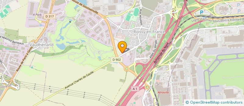 localisation de l'entreprise MONSIEUR PATRICK GIRARD  ROISSY-EN-FRANCE