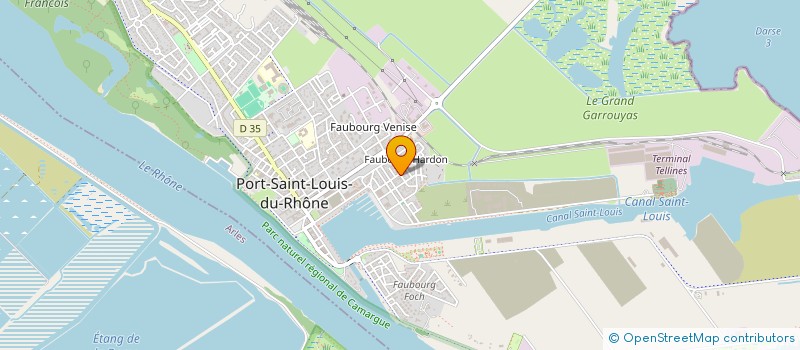 localisation de l'entreprise MONSIEUR PATRICK GIRARD à PORT-SAINT-LOUIS-DU-RHONE
