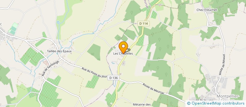 localisation de l'entreprise MONSIEUR PATRICK GIRARD  MONTPELLIER-DE-MEDILLAN