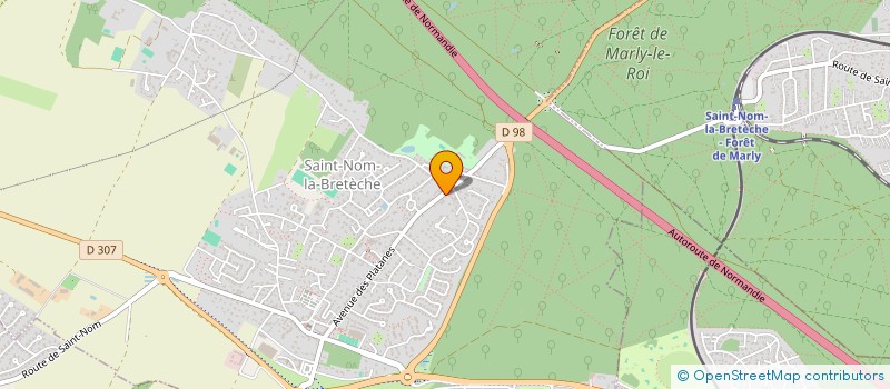 localisation de l'entreprise MONSIEUR PATRICK GIRARDEAU  SAINT-NOM-LA-BRETECHE