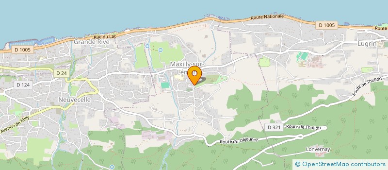 localisation de l'entreprise MONSIEUR PATRICK GIRASOLE  MAXILLY-SUR-LEMAN