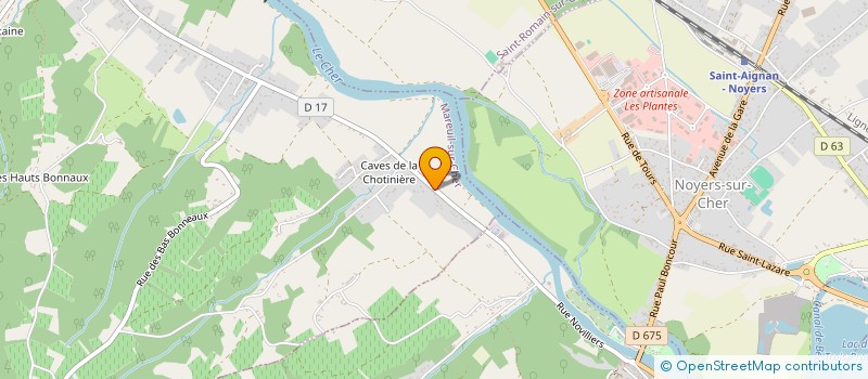 localisation de l'entreprise MONSIEUR PATRICK GIRAULT  MAREUIL-SUR-CHER