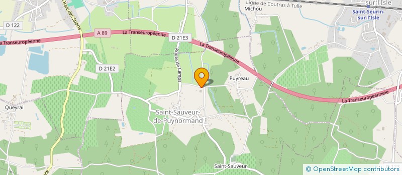 localisation de l'entreprise MONSIEUR PATRICK GIRET à SAINT-SAUVEUR-DE-PUYNORMAND