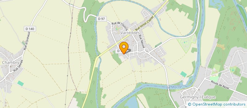 localisation de l'entreprise MONSIEUR PATRICK GIRONDEAU  VARREDDES