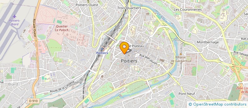 localisation de l'entreprise MONSIEUR PATRICK GIROT  POITIERS