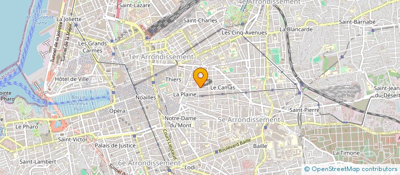 localisation de l'entreprise MONSIEUR PATRICK GLOTAIN à MARSEILLE
