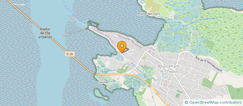 localisation de l'entreprise MONSIEUR PATRICK GOARIN  BOURCEFRANC-LE-CHAPUS